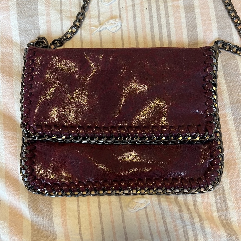 Metallic purple purse - Small